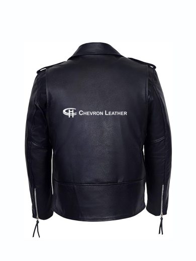 Brando Slim FIT' Men's Black Designer Fitted Real Lambskin Leather Biker Jacket MBF